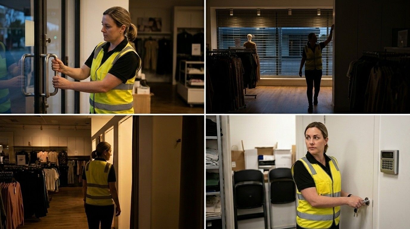 Retail Counter Closure Process Retail Store Opening and Closing Checklist: Security Guide